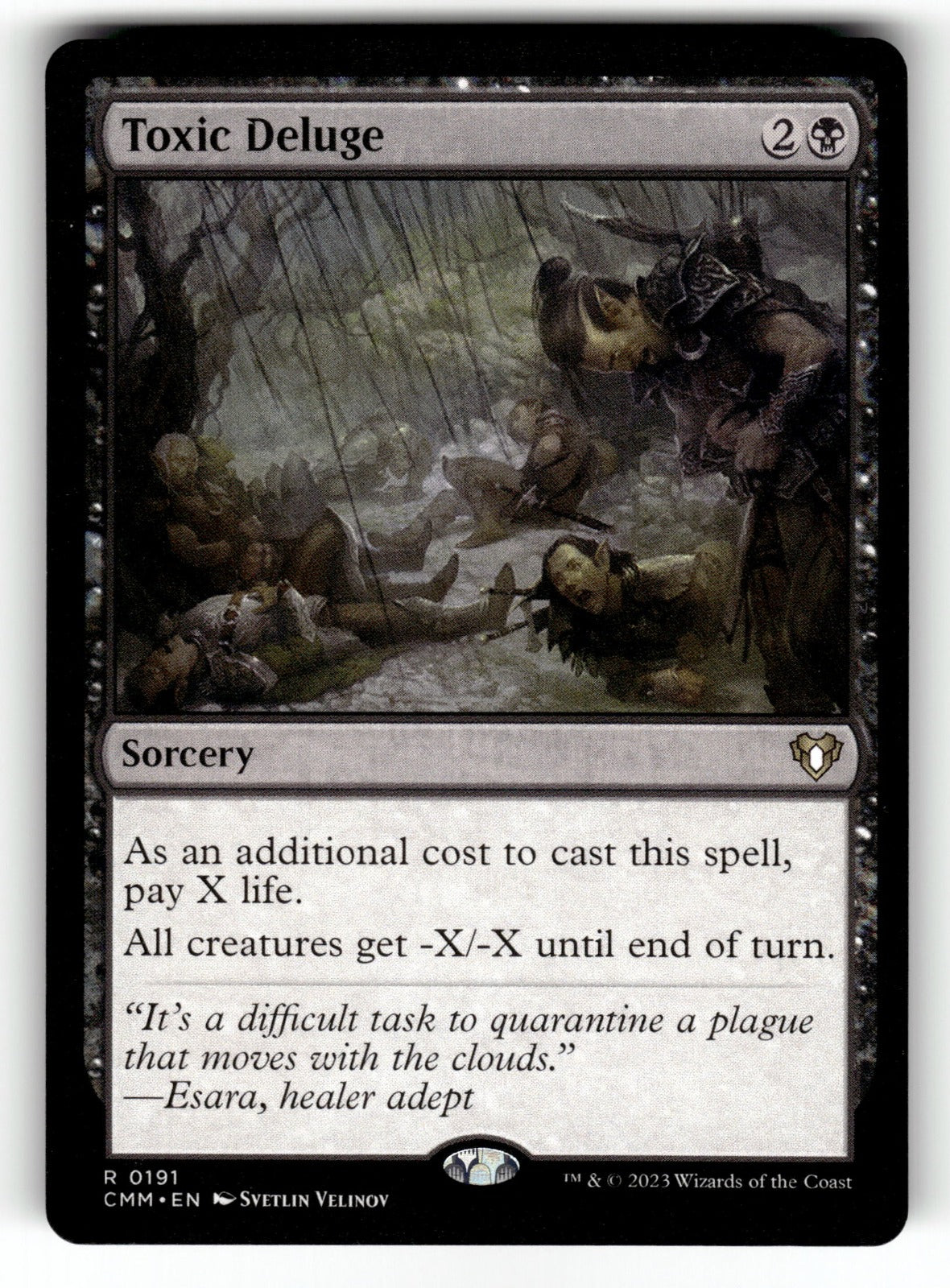 Toxic Deluge – 191 CMM: Commander Masters R NM