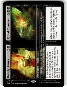 Unholy Annex // Ritual Chamber – 118 DSK: Duskmourn: House of Horror R NM