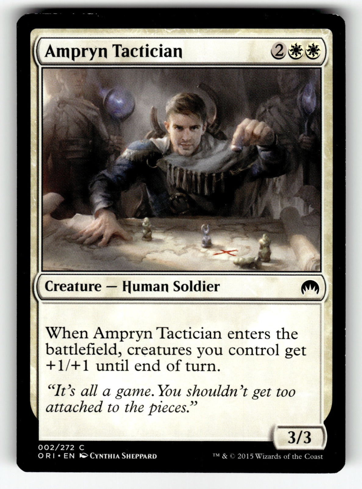 Ampryn Tactician – 2 ORI: Magic Origins C LP