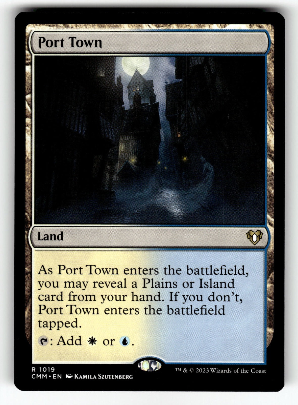 Port Town – 1019 CMM: Commander Masters R NM