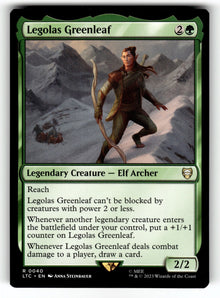 Legolas Greenleaf – 40 LTC: Commander: The Lord of the Rings: Tales of Middle-earth R LP