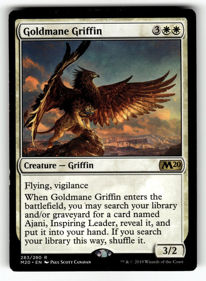 Goldmane Griffin – 283 M20: Core Set 2020 R NM