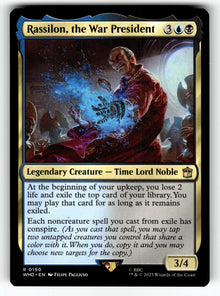 Rassilon, the War President – 150 WHO: Universes Beyond: Doctor Who R NM