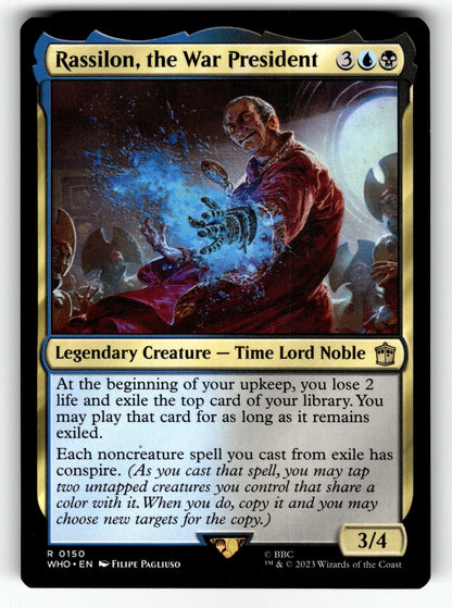 Rassilon, the War President – 150 WHO: Universes Beyond: Doctor Who R NM