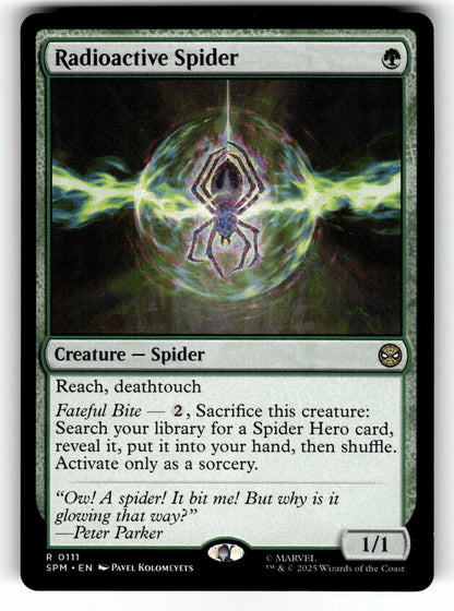 Radioactive Spider – 111 SPM: Marvel's Spider-Man R NM