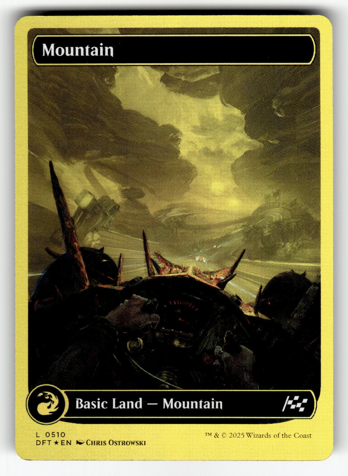 Mountain (First-Place Foil) – 510 DFT: Aetherdrift L Foil NM