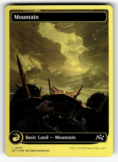 Mountain (First-Place Foil) – 510 DFT: Aetherdrift L Foil NM