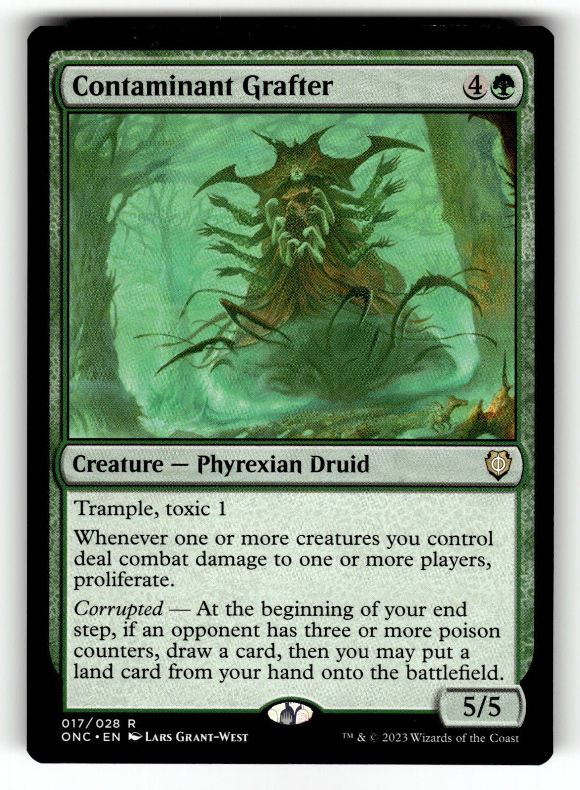Contaminant Grafter – 17 ONC: Commander: Phyrexia: All Will Be One R NM