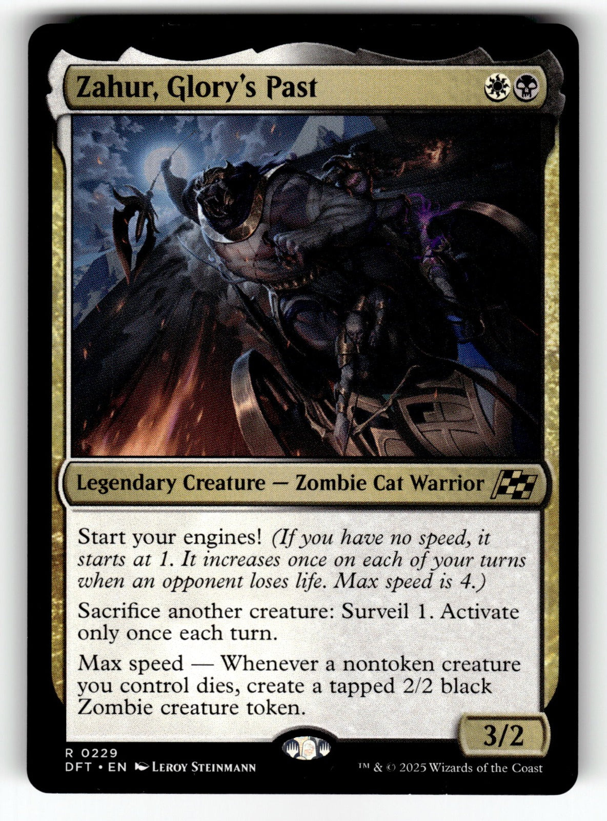 Zahur, Glory's Past – 229 DFT: Aetherdrift R NM
