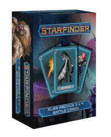 Starfinder Alien Archive 3 & 4 Battle Cards