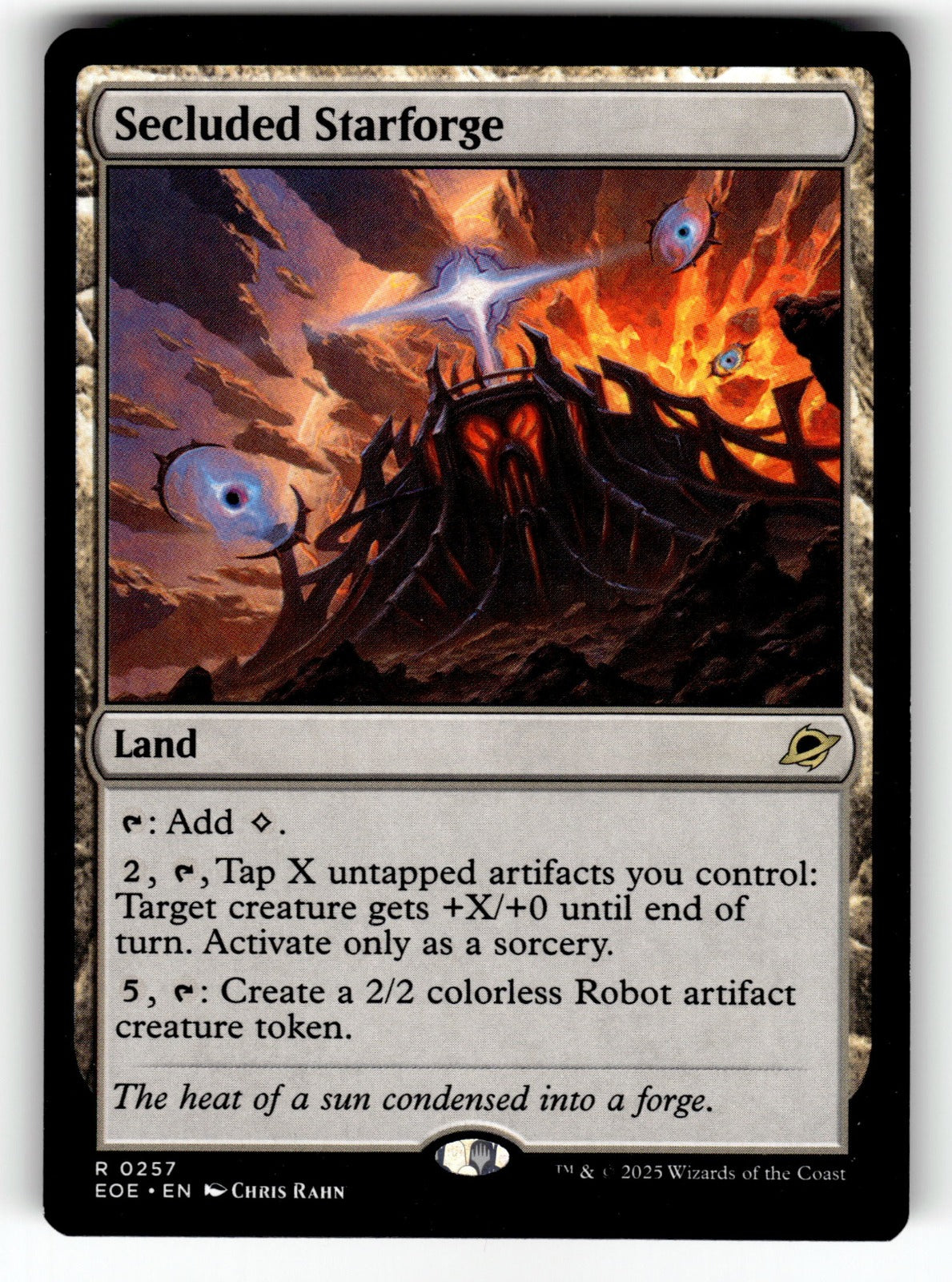 Secluded Starforge – 257 EOE: Edge of Eternities R NM