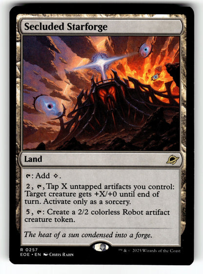 Secluded Starforge – 257 EOE: Edge of Eternities R NM