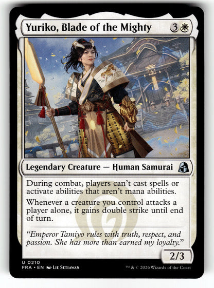 Yuriko, Blade of the Mighty – 210 FRA: Reality Fracture U NM