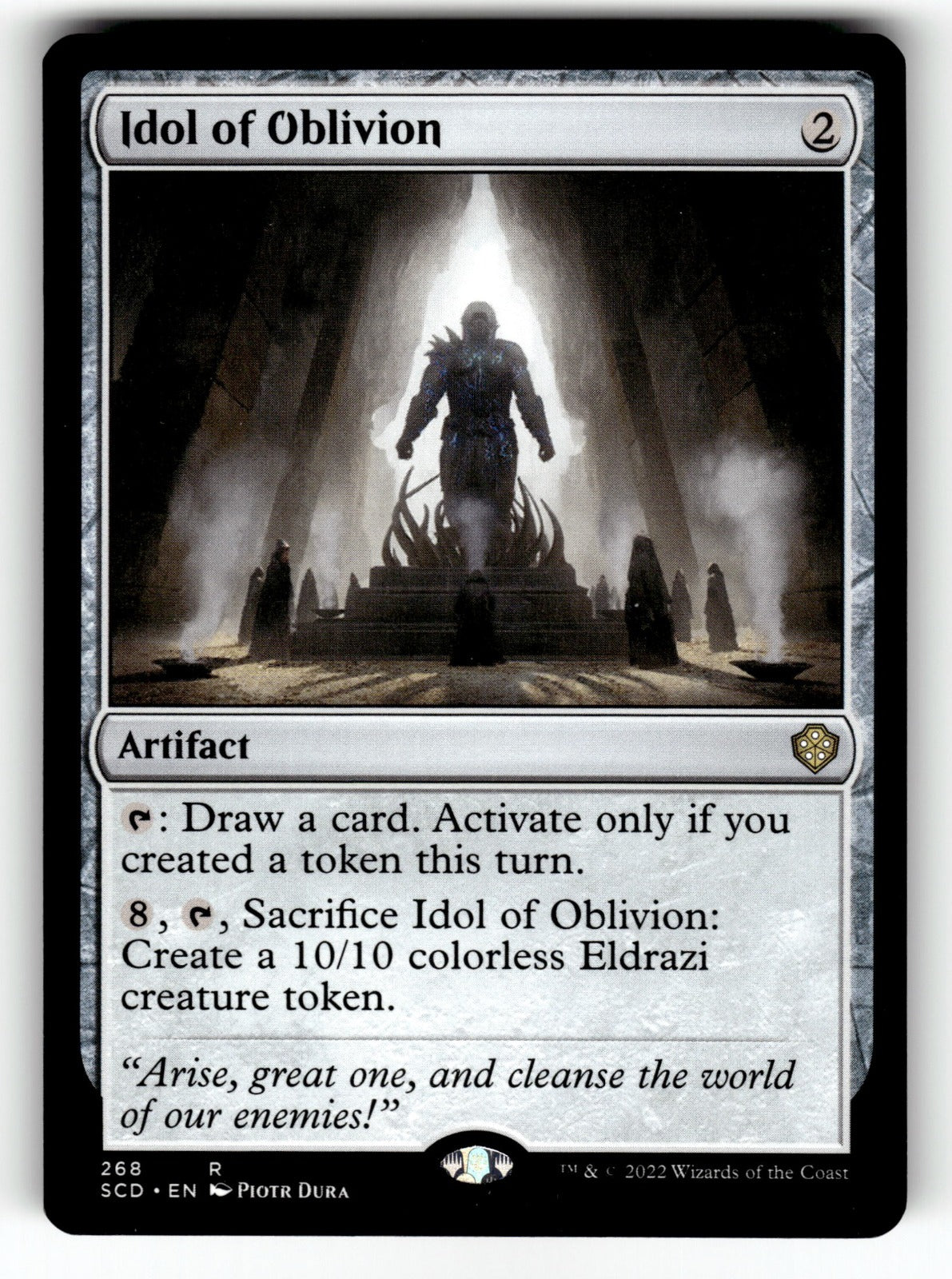 Idol of Oblivion – 268 SCD: Starter Commander Decks R NM