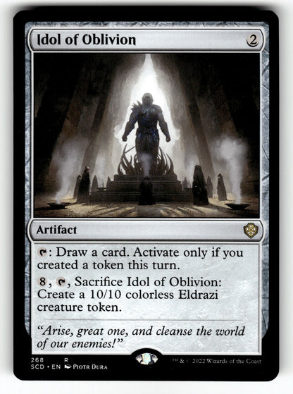 Idol of Oblivion – 268 SCD: Starter Commander Decks R NM