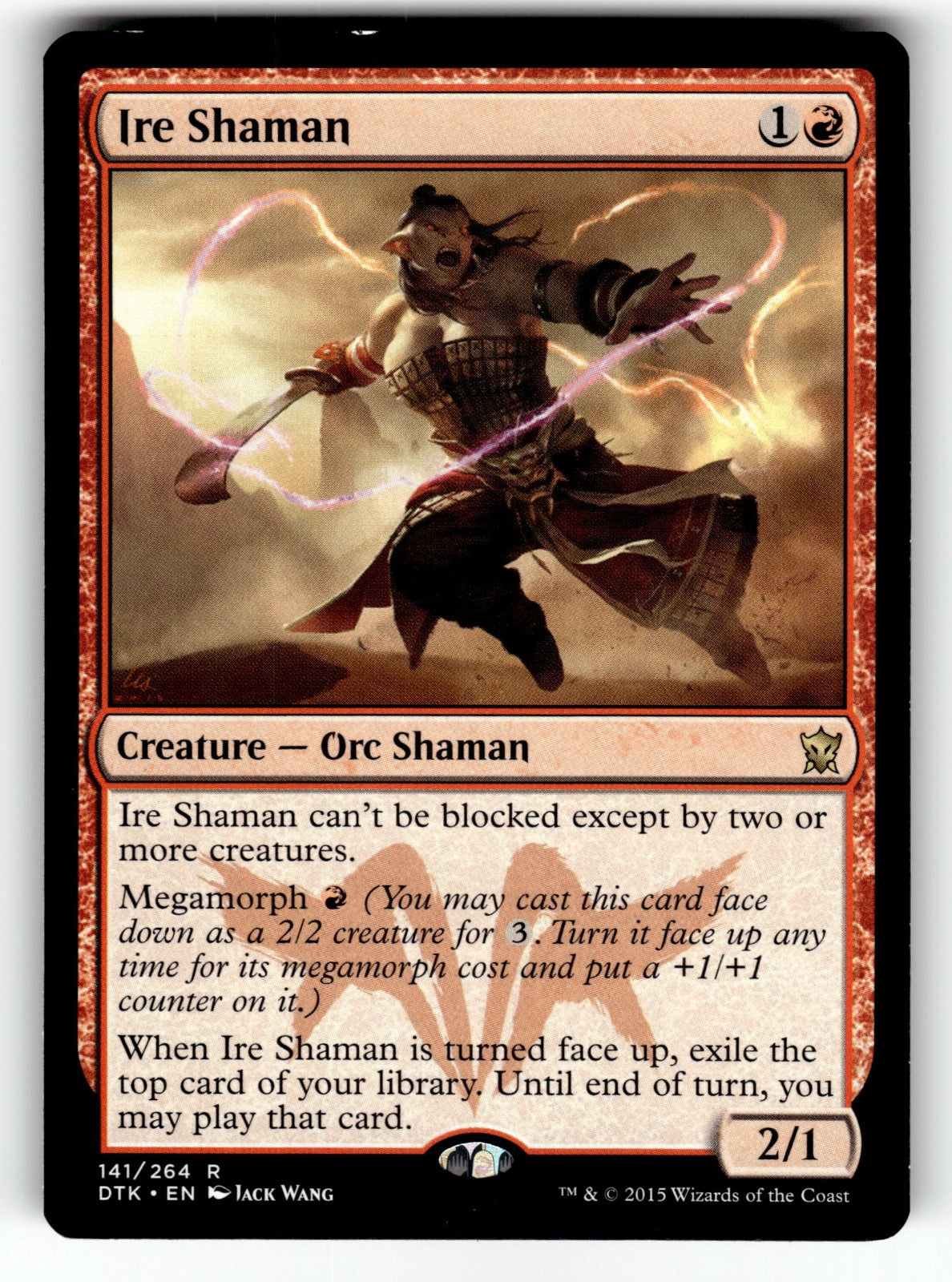 Ire Shaman – 141 DTK: Dragons of Tarkir R MP