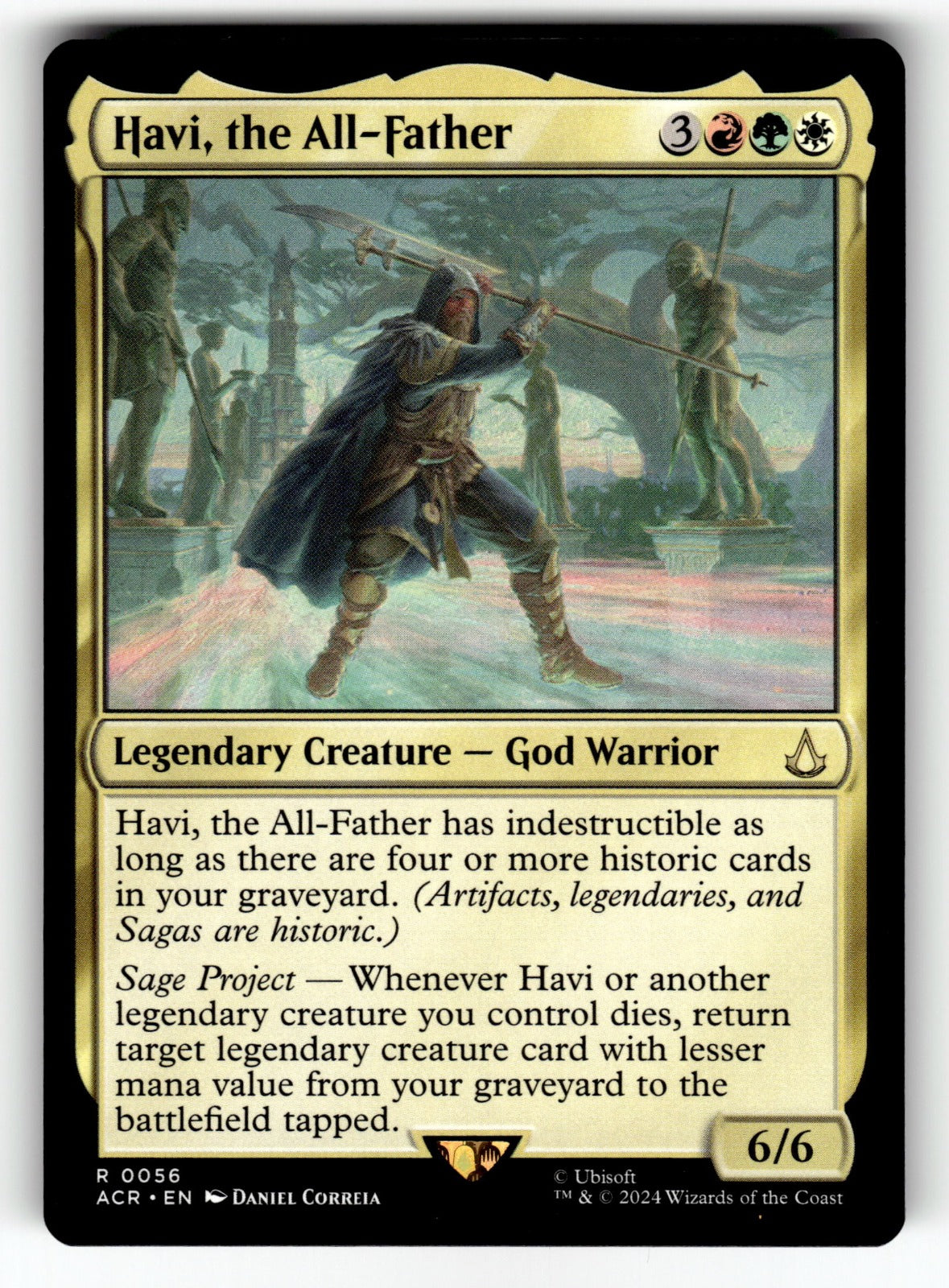 Havi, the All-Father – 56 ACR: Universes Beyond: Assassin's Creed R NM