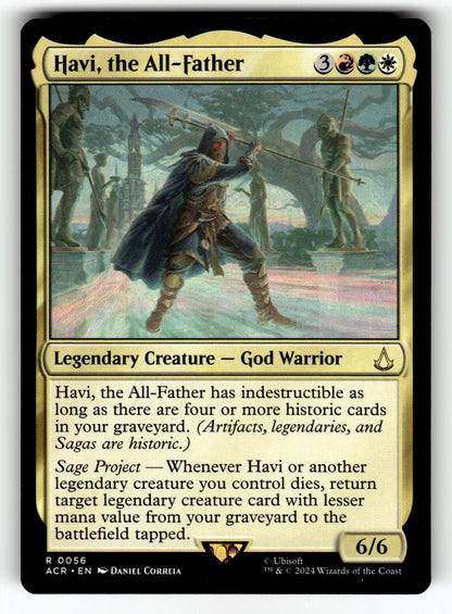 Havi, the All-Father – 56 ACR: Universes Beyond: Assassin's Creed R NM
