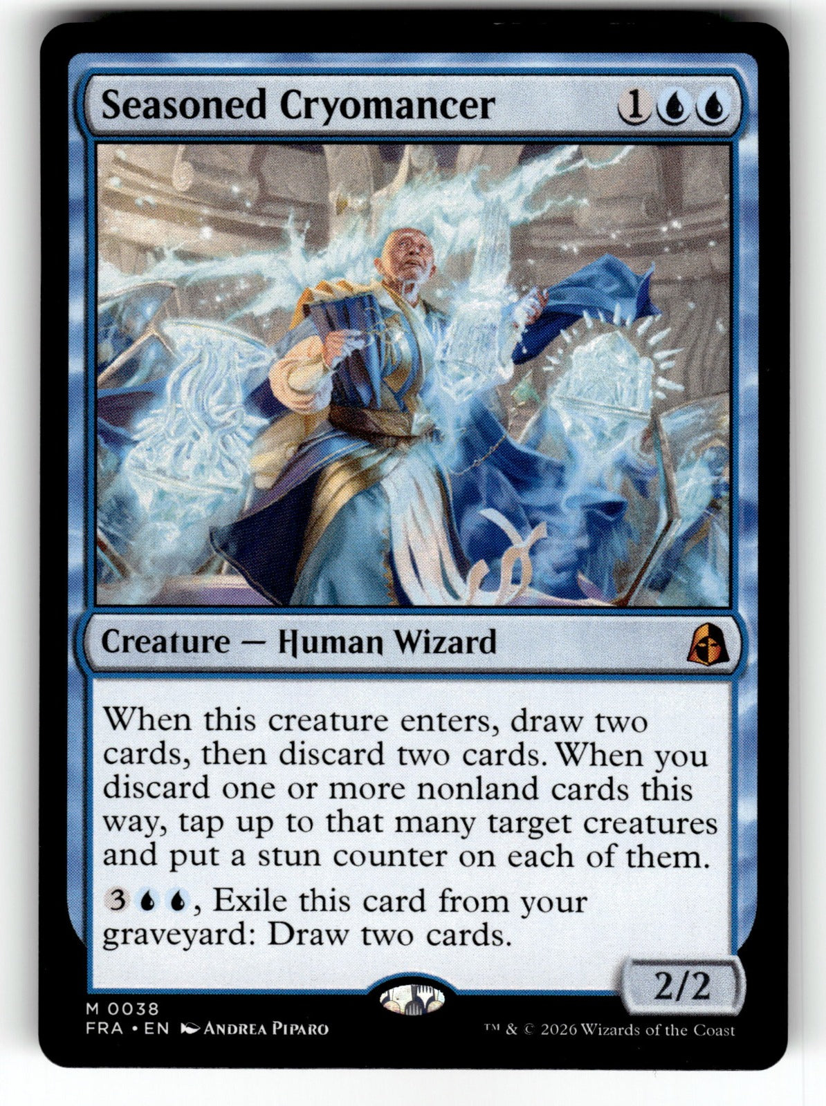 Seasoned Cryomancer – 38 FRA: Reality Fracture M NM