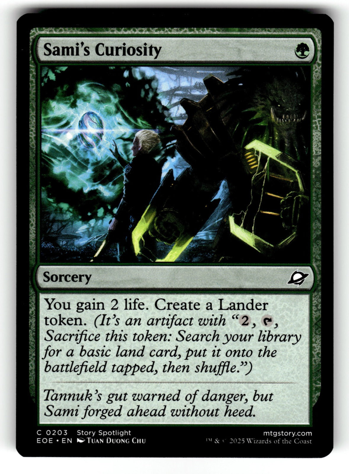 Sami's Curiosity – 203 EOE: Edge of Eternities C NM