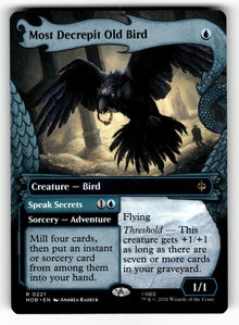 Most Decrepit Old Bird (Showcase) – 221 HOB: The Hobbit R NM