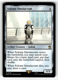 Solemn Simulacrum – 246 WHO: Universes Beyond: Doctor Who R NM