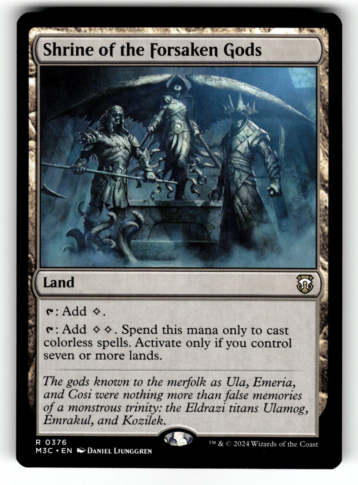Shrine of the Forsaken Gods – 376 M3C: Commander: Modern Horizons 3 R LP