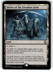 Shrine of the Forsaken Gods – 376 M3C: Commander: Modern Horizons 3 R LP