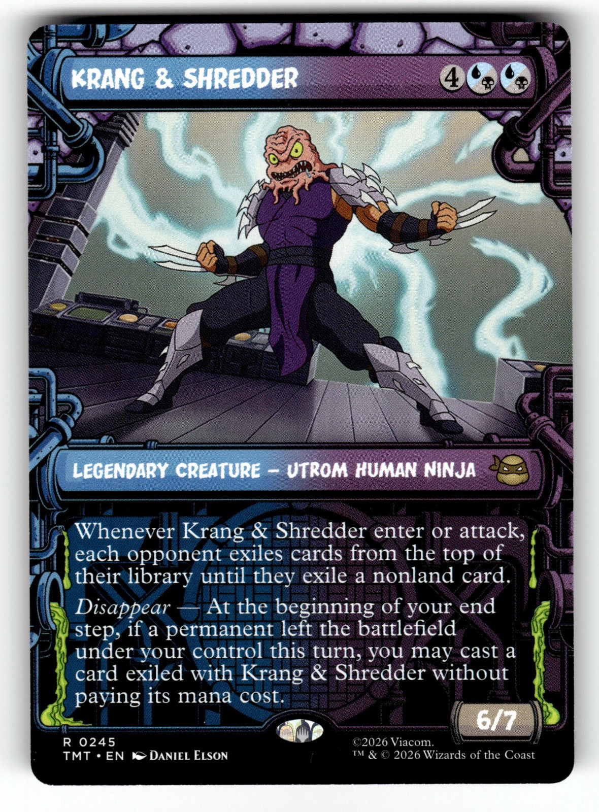 Krang & Shredder (Showcase) – 245 TMT: Teenage Mutant Ninja Turtles R NM