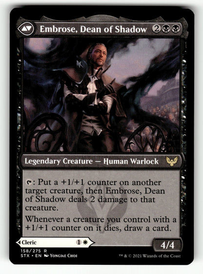Shaile, Dean of Radiance – 158 STX: Strixhaven: School of Mages R NM (Back)