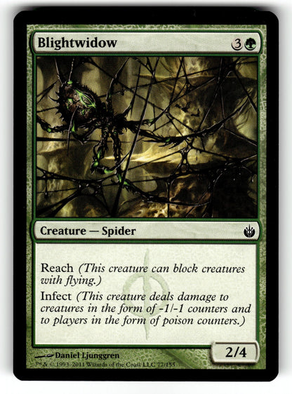 Blightwidow – 77 MBS: Mirrodin Besieged C NM