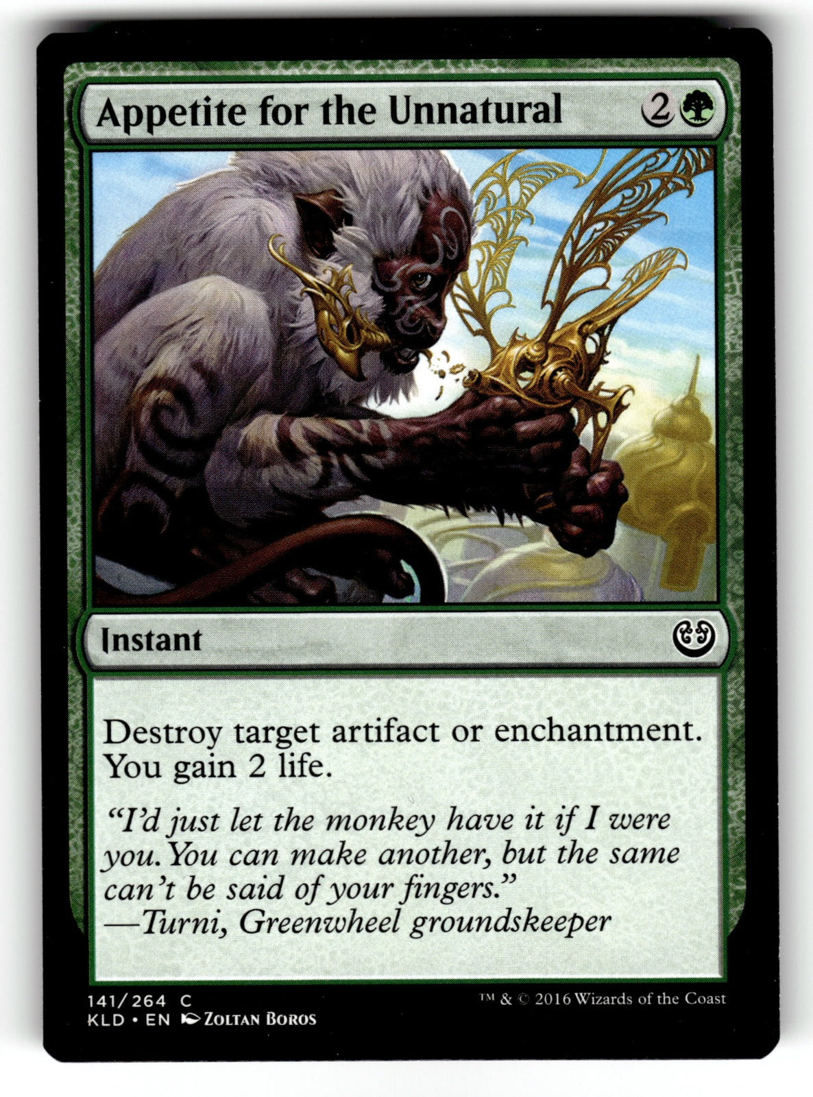 Appetite for the Unnatural – 141 KLD: Kaladesh C LP