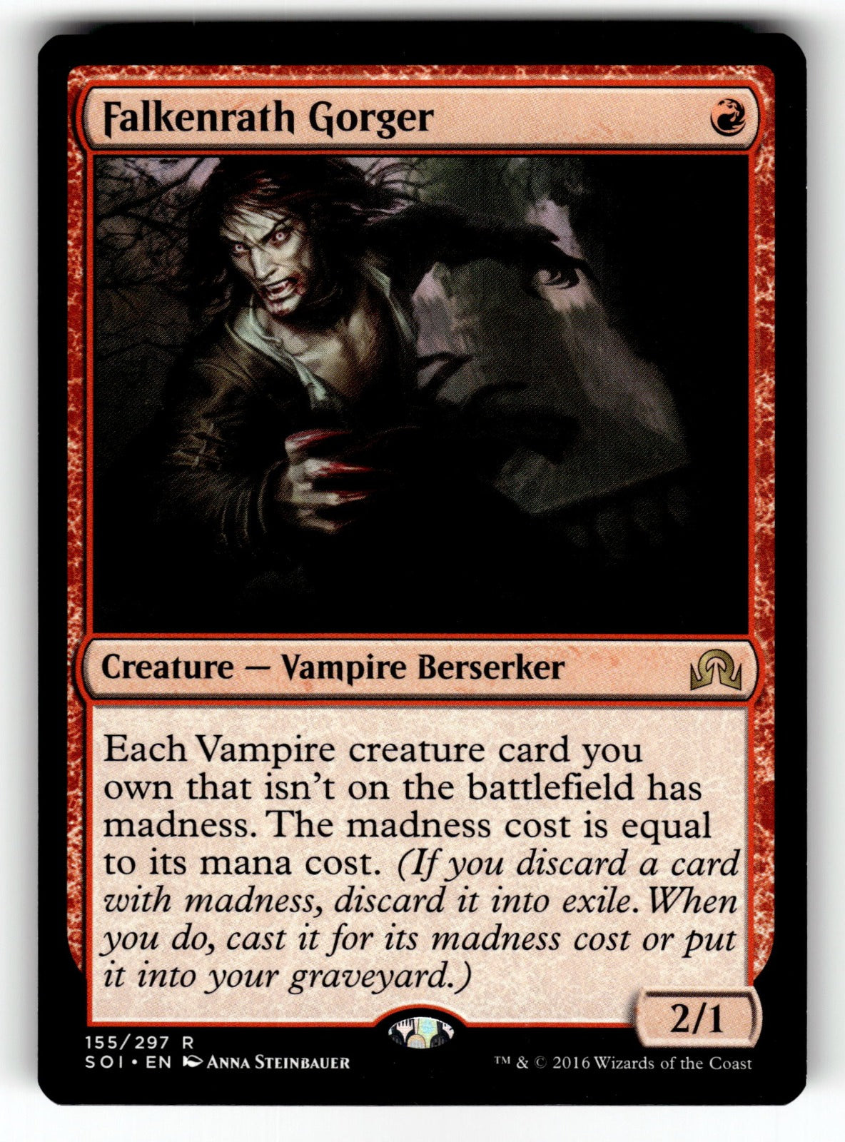 Falkenrath Gorger – 155 SOI: Shadows over Innistrad R LP