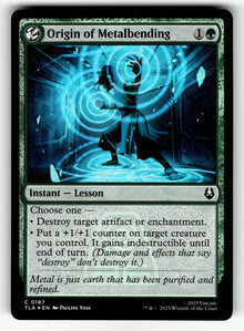 Origin of Metalbending – 187 TLA: Avatar: The Last Airbender C Foil NM