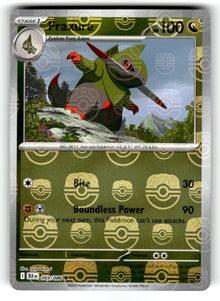 Fraxure (Master Ball Pattern) – 069/086 BLK: SV: Black Bolt Common HoloNM