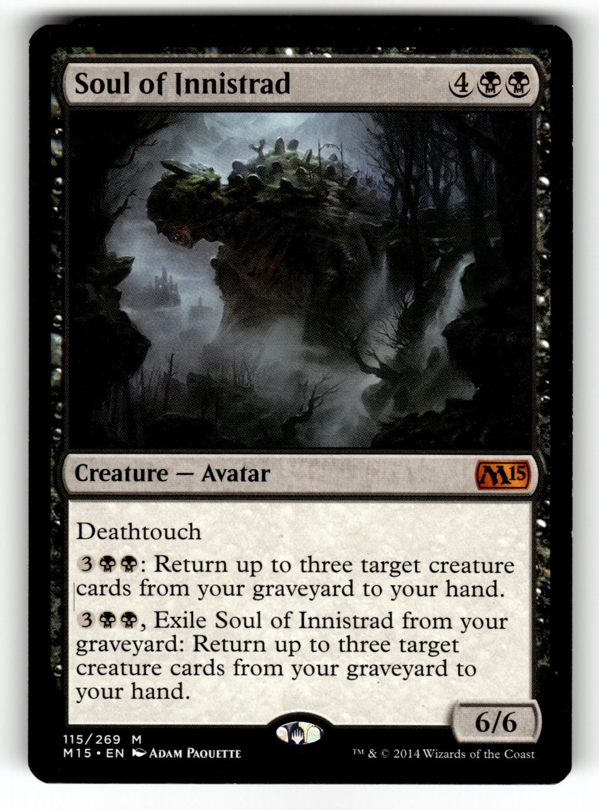 Soul of Innistrad – 115 M15: Magic 2015 (M15) M LP