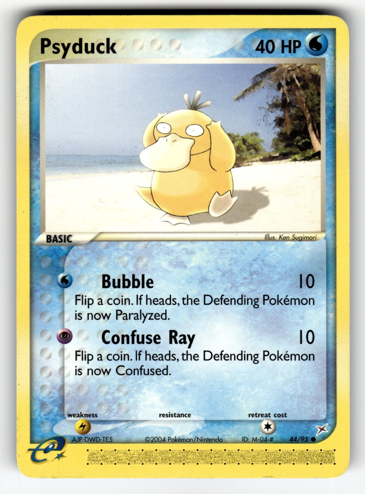 Psyduck – 44/95 MA: EX Team Magma vs Team Aqua Common LP