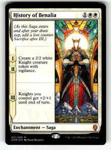 History of Benalia – 21 DOM: Dominaria M NM