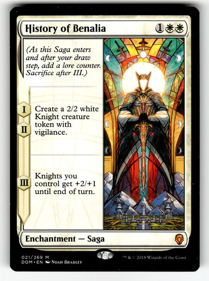 History of Benalia – 21 DOM: Dominaria M NM