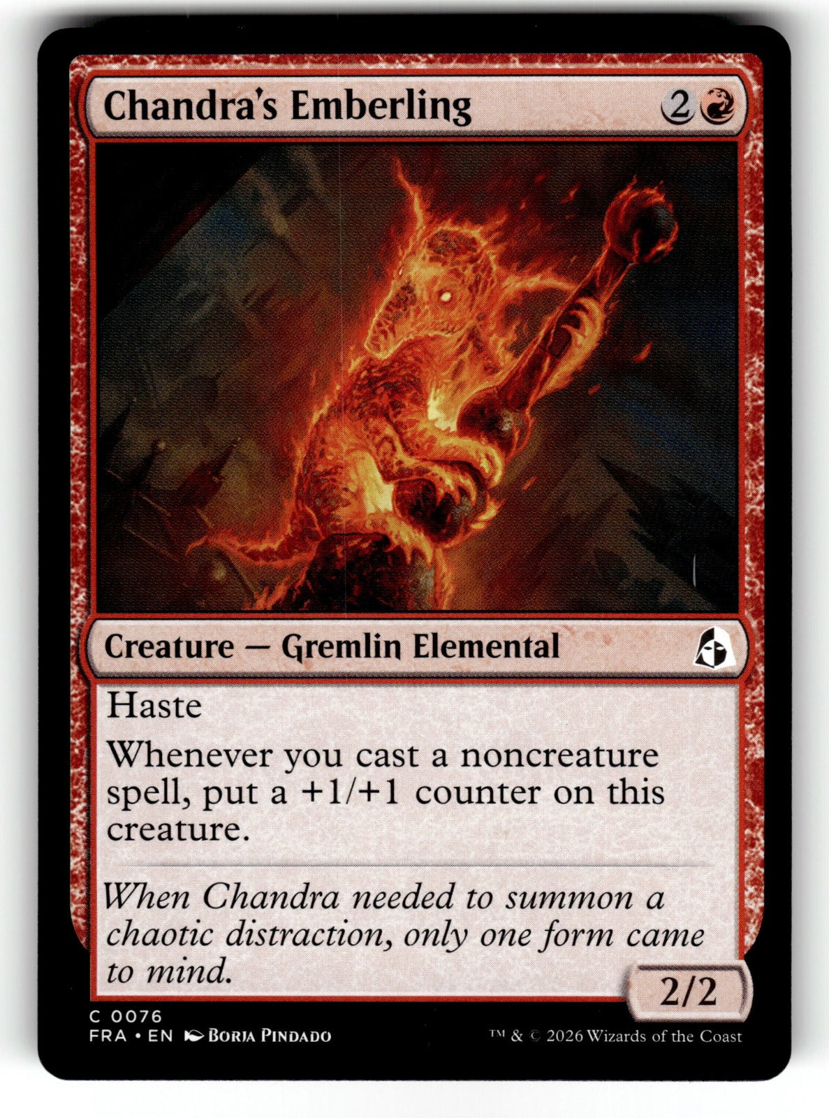Chandra's Emberling – 76 FRA: Reality Fracture C NM
