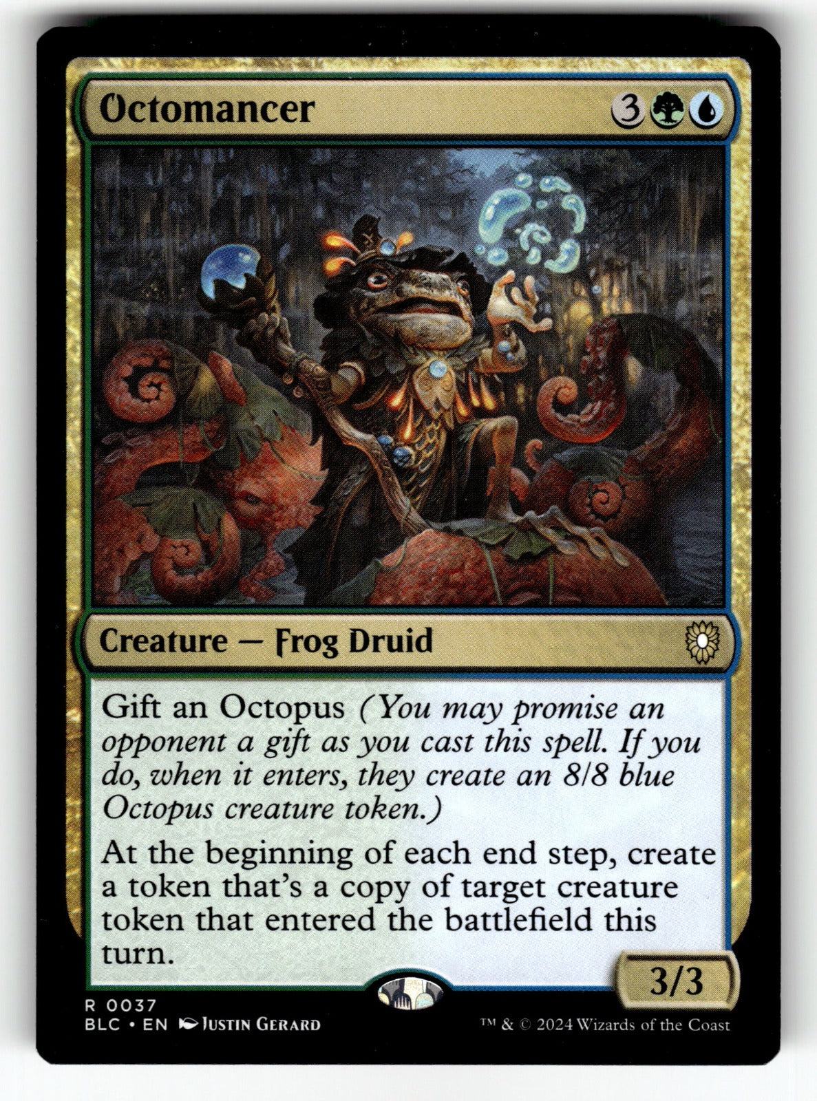 Octomancer – 37 BLC: Commander: Bloomburrow R NM