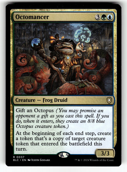 Octomancer – 37 BLC: Commander: Bloomburrow R NM