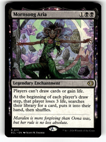 Mornsong Aria – 111 ECL: Lorwyn Eclipsed R NM