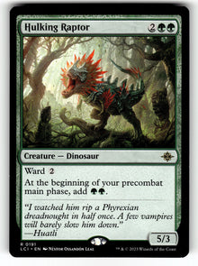 Hulking Raptor – 191 LCI: The Lost Caverns of Ixalan R LP