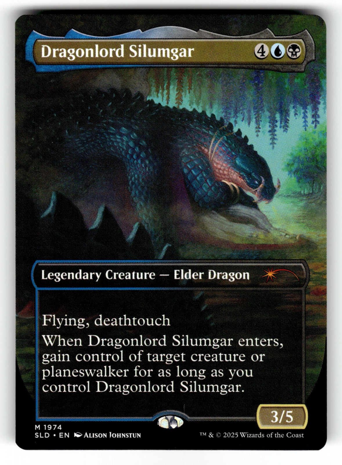 Dragonlord Silumgar – 1974 SLD: Secret Lair Drop Series M NM