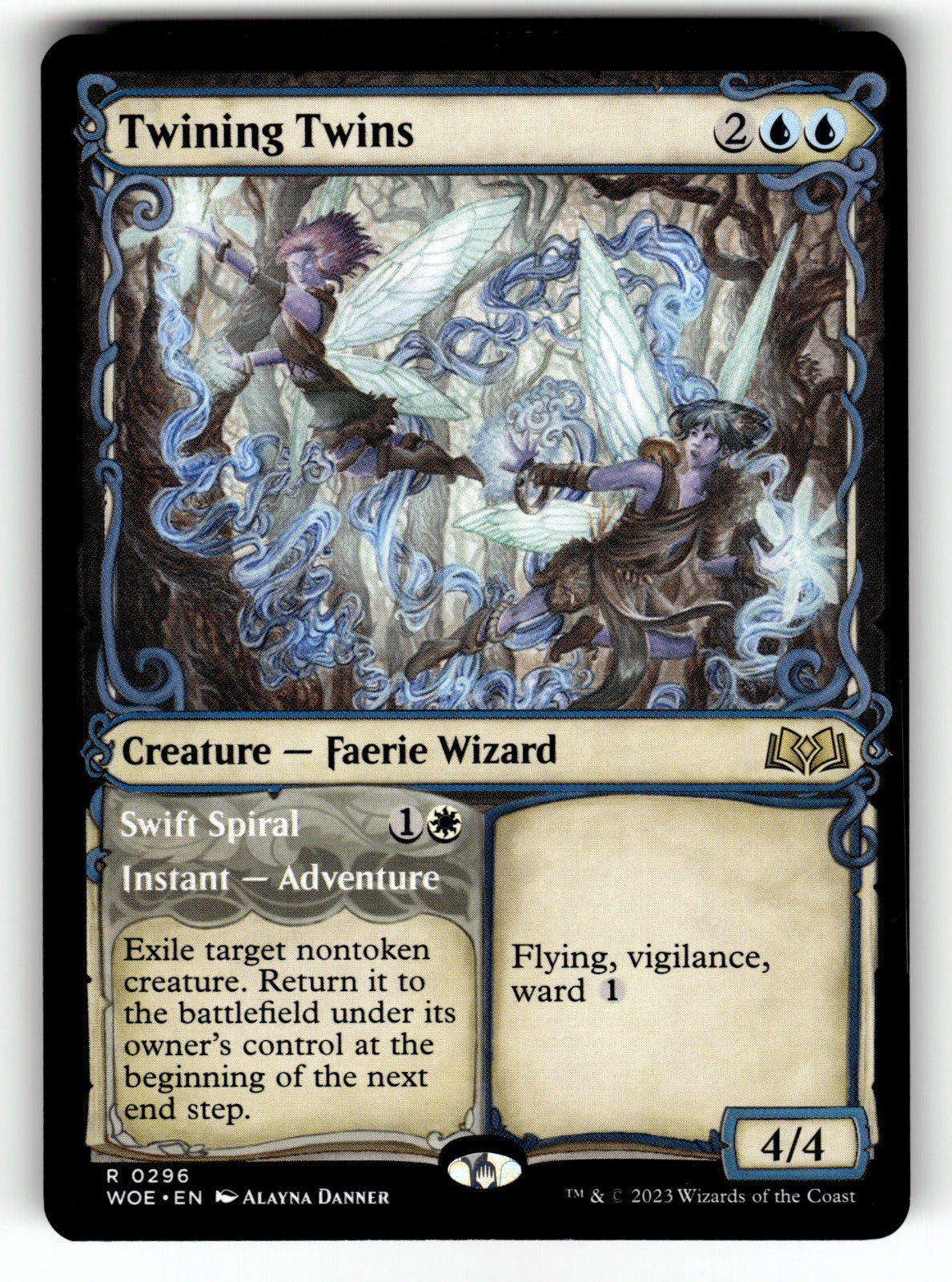 Twining Twins (Showcase) – 296 WOE: Wilds of Eldraine R LP