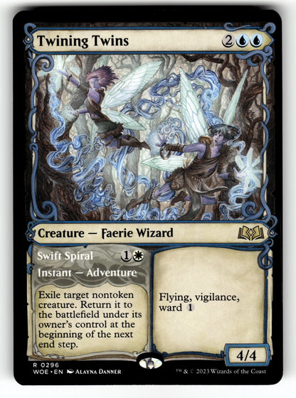 Twining Twins (Showcase) – 296 WOE: Wilds of Eldraine R LP