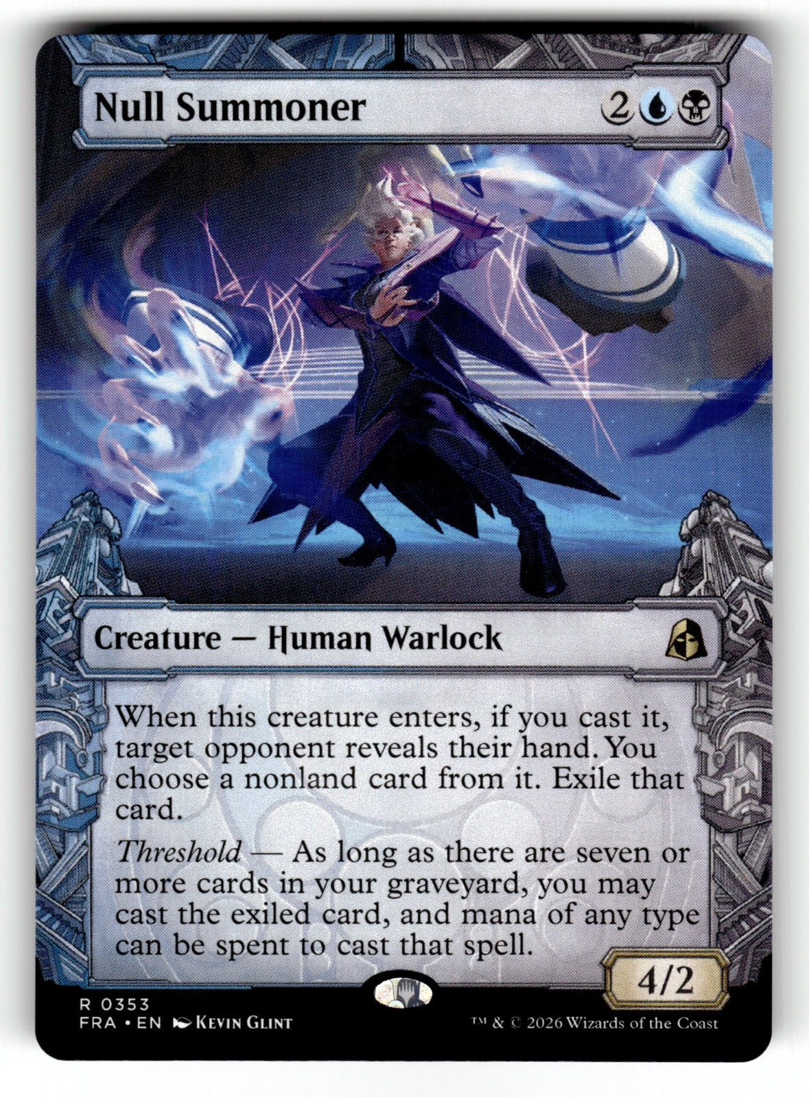 Null Summoner (Showcase) – 353 FRA: Reality Fracture R NM