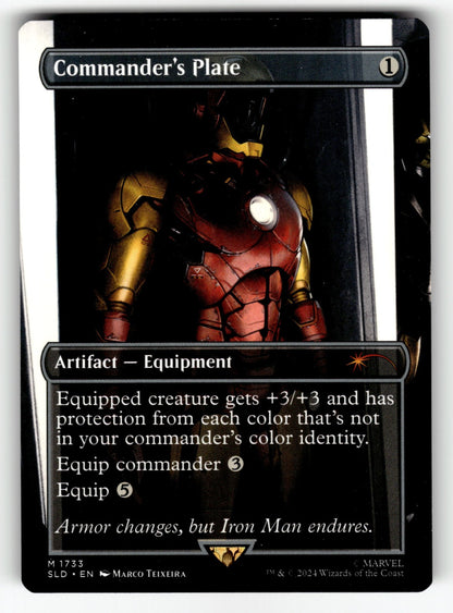 Commander's Plate () – 1733 SLD: Secret Lair Drop Series M NM