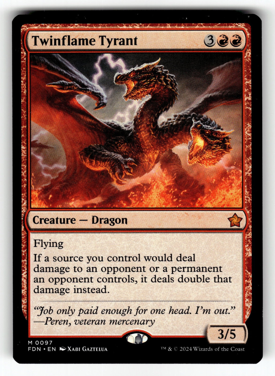 Twinflame Tyrant – 97 FDN: Foundations M LP